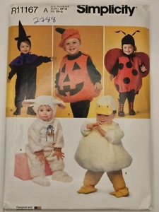 Disfraz Simplicity Pattern 2788 / R11167 Niño Calabaza, Cordero, Pato, Bruja - Imagen 1 de 2