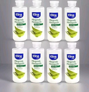 Neu! Elina med Pflegende Flüssigseife Aloe Vera ~ milde Seife ~ Set: 8 x 250 ml - Bild 1 von 3