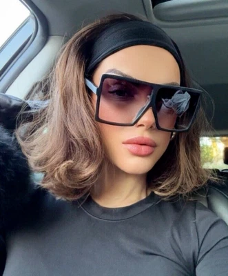 XXL OVERSIZE "BETTY" Lauren Mujeres Gafas de sol Aviador SUPER Cuadradas Shadz Gafas Foto 1 de 4