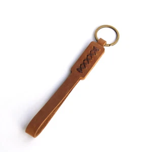 Hand Stitching Keychain Holder Premium Quality Lanyard with Metal key ring  - Picture 1 of 8