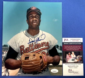 Frank Robinson Signed 8x10 Photo Baltimore Orioles JSA COA CE77156 - Picture 1 of 4