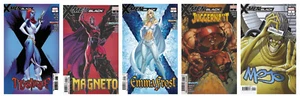 X-MEN BLACK #1 SET OF 5 MAGNETO MYSTIQUE JUGGERNAUT MOJO EMMA FROST 2018 NM- NM - Picture 1 of 6