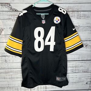 Nike On-Field Pittsburgh Steelers Antonio Brown #84 Black NFL Jersey Men’s XL
