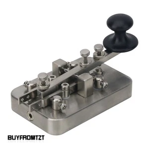 BG1GJP V2.0 Telegraph CW Morse Key Manual/Automatic CW Key with 3.5mm Interface - Picture 1 of 6