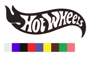 Calcomanía/pegatina Hot Wheels divertido coche furgoneta ventanas - Imagen 1 de 11