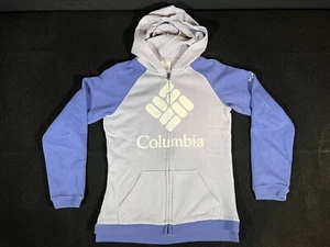 Girls Columbia Full Zip Hooded Hoodie Sweater Jacket Size M - Picture 1 of 7