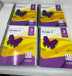 Illustrative Mathematics By Kendall Hunt Grade 3 Teacher Guide Set (SET OF 4) - Picture 1 of 9