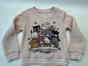 Girls' Hello Kitty & Friends Dreamy Pullover Sweatshirt Pink Size XS - Picture 1 of 9