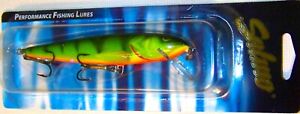 SALMO WHITEFISH SW13F, GREEN PERCH, GP, 5-1/4", FLOATING LURE, DISCONTINUED