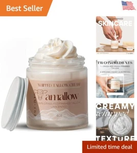 Deep Moisturizing Beef Tallow Lotion - Soothes Sensitive Skin + Supports Repair - Picture 1 of 9