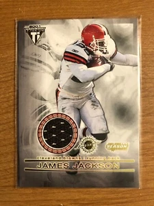 01 Private Stock Titanium PS James Jackson game used jersey RC Browns Hurricanes - Picture 1 of 1