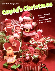 Cupido Navidad, 20 Proyectos de Crochet para Muñecas Kewpie, Diseños Distlefink - Imagen 1 de 2
