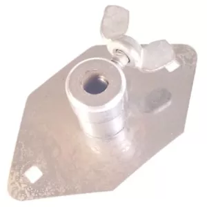 Camco Grosse Caisse Spur Montage / Tom Drum Récepteur Support Vintage60s Chrome - Picture 1 of 3