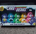 Care Bears Special Edition Collector Set of 5 9” Exclusive Harmony Bear New