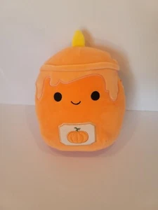 Squishmallows (Misha) the Pumpkin Candle 8 Inch Soft Plush Brand New! - Picture 1 of 7