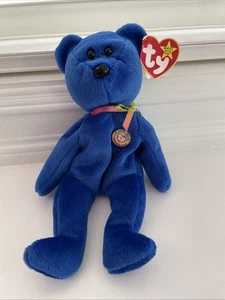 Ty Beanie Baby Rare Clubby 1998 with Errors NWT - Picture 1 of 6