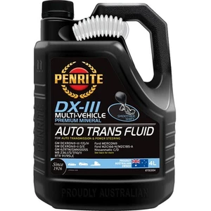 Penrite ATF DXIII Multi Vehicle Automatic Transmission Fluid 4L ATFDX3004 - Picture 1 of 2
