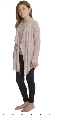 Barefoot Dreams Girl's CozyChic Calypso Wrap Heather Vintage Rose/Pink 12-14 - Imagem 1 de 4