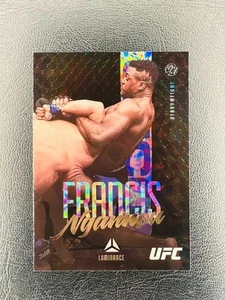 2021 PANINI CHRONICLES LUMINANCE UFC Francis Ngannou Asia Scope SP *Gsu - Picture 1 of 2