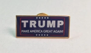 Trump Make America Great Again MADE IN USA President 2017 Patriotic Lapel Pin - Picture 1 of 3