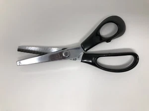 Pinking Shears Stainless Steel Crafting Cutting Scissors with Zig Zag Pattern - Picture 1 of 4