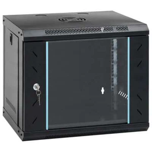 9U Wall Mounted Network Cabinet 19" IP20 20.9x15.7x17.7" vidaXL - Picture 1 of 7