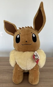 "Muñeco de peluche Pokemon Fuwa Fuwa Dakko Eevee Japón-NUEVO monstruo de bolsillo 22""" - Imagen 1 de 4