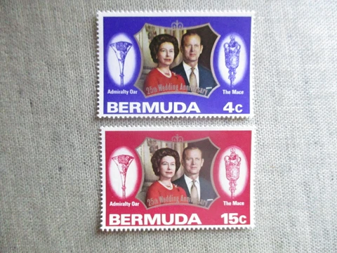 Bermuda, Scott#296-297, MNH Cover