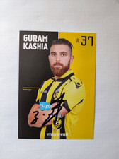 Guram Kashia, Georgia, Vitesse Arnheim, original autograph