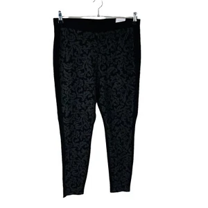 Nuevo Chico's Womans Talla 2 12Ultimate Ajuste Leggings Tejidos Pantalones al Tobillo Damasco Nuevo con Etiquetas - Imagen 1 de 8