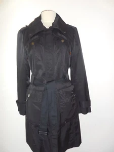 $ 180 neu Gr.M Kenneth Cole Mantel Mantel (schwarz) - 57 % Baumwolle/43 % Polyester - Bild 1 von 12