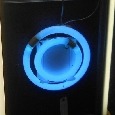 BLACKLIGHT FC8T9/BL Black Light CIRCLINE Fluorescent 22W Round BULB LAMP 20085 - Image 1 of 2