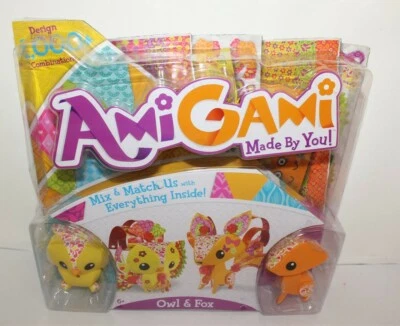 ¡Amigami hecho por ti! Owl & Fox Nuevo Mattel 2014 Diseño 1000+ Combinaciones Foto 1 de 3