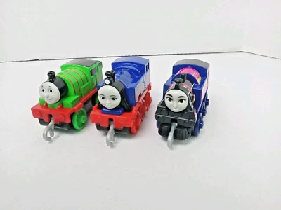 Thomas the Train Diecast Metal Push Along Mattel 2018 Lote de 3  Foto 1 de 4