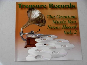 TREASURE RECORDS~ CD~GREATEST MUSIC YOU NEVER HEARD VOL 2 ~RARE ~MINT - Imagen 1 de 2