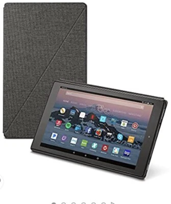 Tablet Fire HD 10 Alexa 10.1" 1080p Full HD 32 GB, Negra 7ª Generación Ligeramente Usada Foto 1 de 4