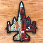  ISRAEL AIR FORCE 253 SQUADRON F16I "SUFA" 408 PVC PATCH 3D GLOW IN DARK