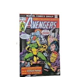 Los Vengadores #135 (Marvel Comics mayo 1975), segunda parte del origen de Vison - Imagen 1 de 11