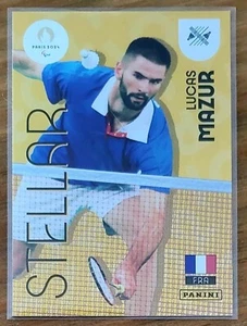 Lucas Mazur Stellar Para Badminton France #44 Panini Paris 2024 Paralympiques - Zdjęcie 1 z 3