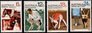 Australia Stamps Scott 500-503 MNH RSPCA Centenary Postage Stamps - Picture 1 of 1