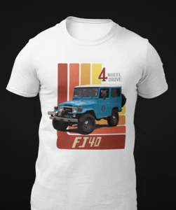 Land Cruiser FJ-40 1980 Short-Sleeve Unisex T-Shirt - Picture 1 of 7