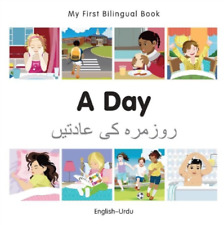 Milet Publishing My First Bilingual Book -  A Day (English-Urdu) (Board Book)