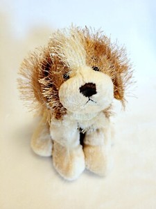 Ganz Webkinz Plush Dog Cocker Spaniel Brown & Tan No Tags/code