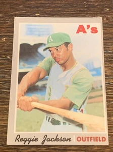1970 TOPPS REGGIE JACKSON #140 ATHLETICS VG-EX+ OR BETTER - Picture 1 of 2