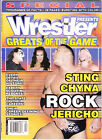 The Wrestler Magazine avril 2001 Greats of the Game Sting Chyna Rock Jericho WWF