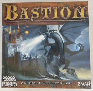 NIB Bastion Z-Man Board Game Ages 14+ Cooperative Castle Defense Siege Sealed - Picture 1 of 6