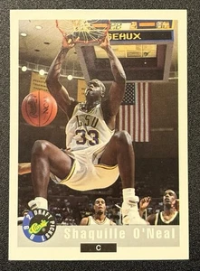 1992-93 Classic Draft Picks Rookie Shaquille O'Neal LSU #1 D - Picture 1 of 2