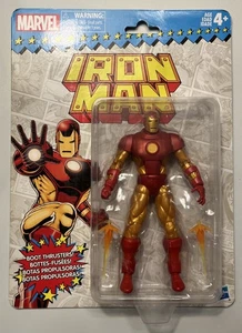 2017 Marvel Legends Retro Suit Iron Man Action Figure - Picture 1 of 4