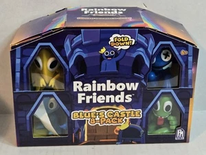 New Rainbow Friends Blue's Castle 2.5" Mini Figure 8-Pack Set 4 Mystery Figures - Picture 1 of 6