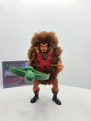 Boneco de ação vintage Grizzlor Motu Masters Of The Universe He-Man completo - Imagem 1 de 4